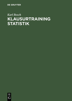 Hardcover Klausurtraining Statistik [German] Book