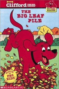 Paperback Big Red Reader: Clifford and the Big Leaf Pile Book