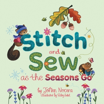 Paperback Stitch and Sew as the Seasons Go Book