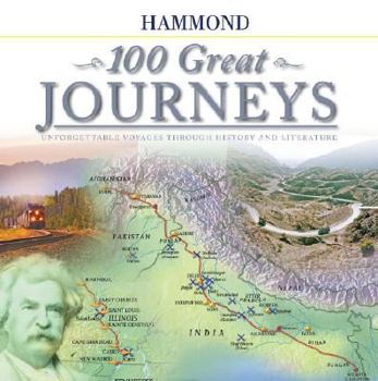 Hardcover 100 Great Journeys Book