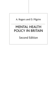 Paperback Mental Health Policy in Britain Book