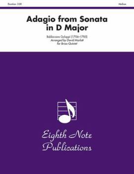 Paperback Adagio (from Sonata in D Major): Score & Parts Book