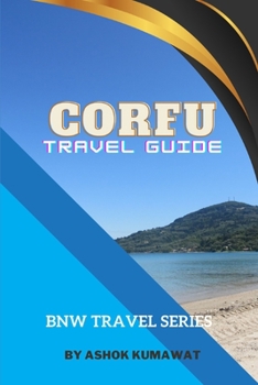 Paperback Corfu Travel Guide Book