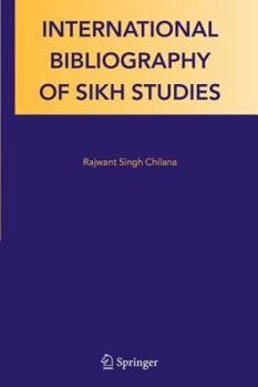 Paperback International Bibliography of Sikh Studies Book