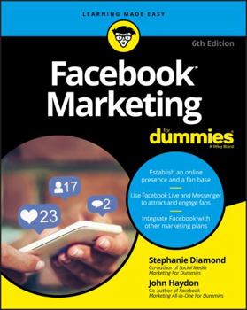 Paperback Facebook Marketing for Dummies Book