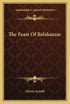 Paperback The Feast Of Belshazzar Book