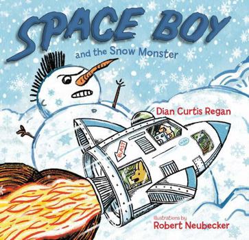 Hardcover Space Boy and the Snow Monster Book