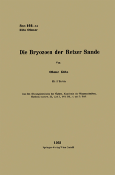 Paperback Die Bryozoen der Retzer Sande [German] Book