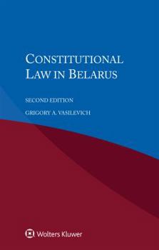 Paperback Constitutional Law in Belarus Book
