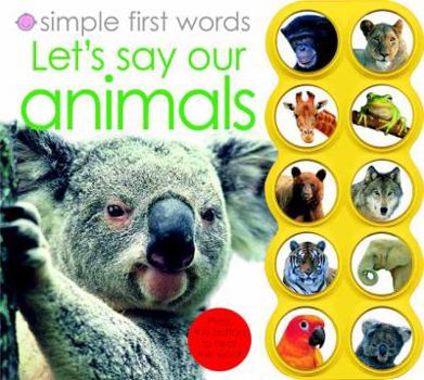 Board book Let's Say Our Animals Book