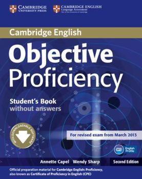 Paperback Objective Proficiency Student's Book Without Answers with Downloadable Software Book