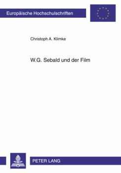 Paperback W.G. Sebald und der Film [German] Book