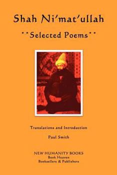 Paperback Shah Ni'mat'ullah: Selected Poems Book
