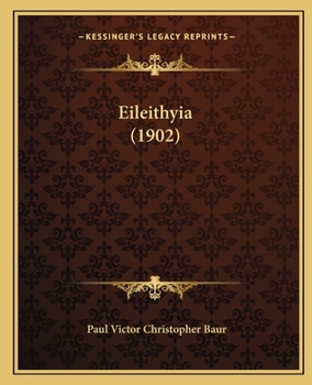 Paperback Eileithyia (1902) [German] Book