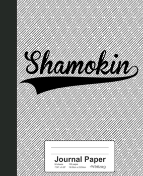 Paperback Journal Paper: SHAMOKIN Notebook Book