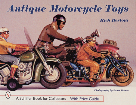 Hardcover Antique Motorcycle Toys Book