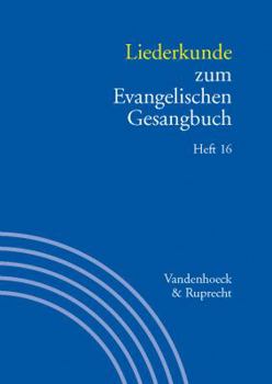 Paperback Liederkunde Zum Evangelischen Gesangbuch. Heft 16 [German] Book