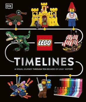 Hardcover DK Children LEGO Timelines. Book