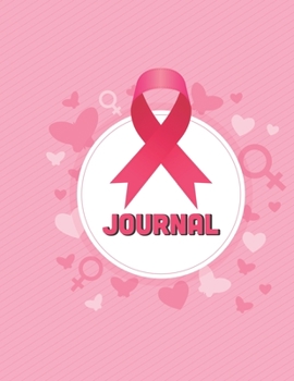 Journal: Black and Pink Journal Notebook for Breast Cancer Survivors, (Breast Cancer Awareness Gift, Cancer Journal, Breast Cancer Journal)