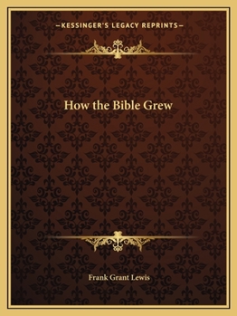How the Bible Grew