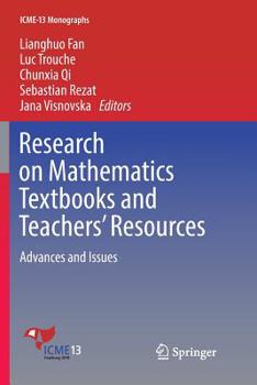 Paperback Research on Mathematics Textbooks and Teachers' Resources: Advances and Issues Book