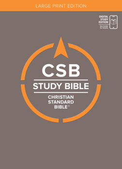 Hardcover CSB Study Bible, Large Print, Digital Study Edition, Hardcover [Large Print] Book