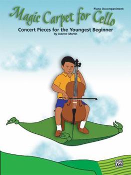 Paperback Magic Carpet for Cello: Concert Pieces for the Youngest Beginner Book