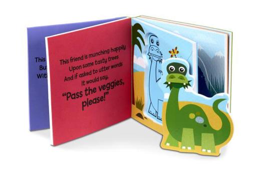 Bath Book Soft Shapes - Dinos Book