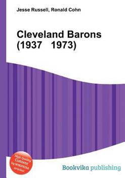 Paperback Cleveland Barons (1937 1973) Book