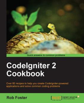 Paperback Codeigniter 2 Cookbook Book