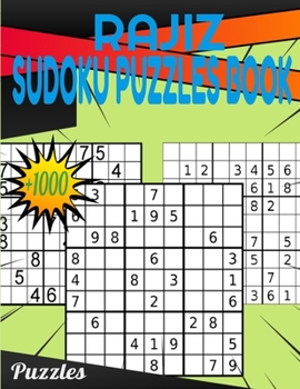 Paperback Rajiz Sudoku Puzzles book: Plus 1000 Puzzles From Easy to Hard Book