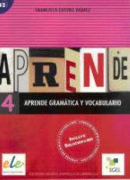 Paperback Aprende gramática y vocabulario 4 [Spanish] Book