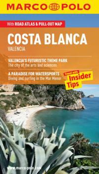 Paperback Costa Blanca Valencia Marco Polo Guide [With Pull-Out Map] Book