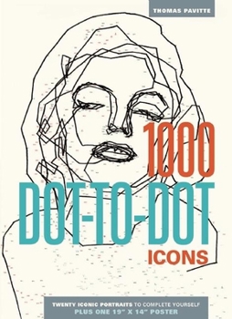 Paperback 1000 Dot-To-Dot: Icons Book