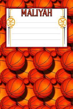 Paperback Basketball Life Maliyah: College Ruled Composition Book