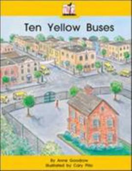 Paperback Ten Yellow Buses Book