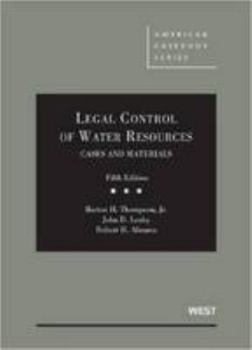 Hardcover Legal Control of Water Resources, Cases and Materials, 5th (American Casebook Series) Book