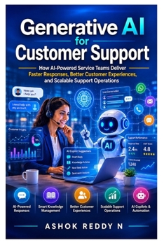 Paperback Generative AI for Customer Support: How AI-Powered Service Teams Deliver Faster Responses, Better Customer Experiences, and Scalable Support Operation Book