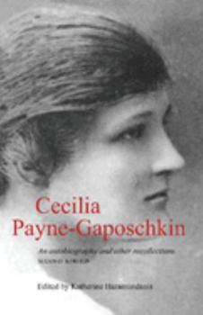 Hardcover Cecilia Payne-Gaposchkin: An Autobiography and Other Recollections Book