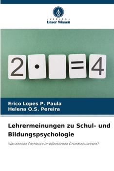 Paperback Lehrermeinungen zu Schul- und Bildungspsychologie [German] Book