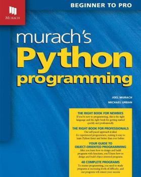 Paperback Murach's Python Programming Book