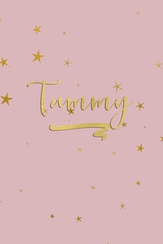 Paperback Tammy: Personalized Journal to Write In - Rose Gold Line Journal Book