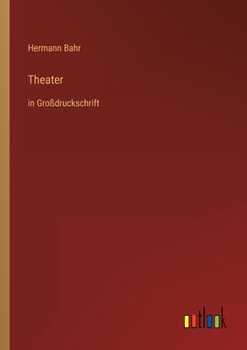 Paperback Theater: in Großdruckschrift [German] Book