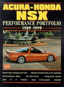 Paperback Acura-Honda NSX 1989-1999 Performance Portfolio Book