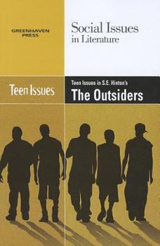 Paperback Teen Issues in S.E. Hinton's the Outsiders Book