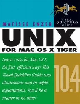 Paperback Unix for Mac OS X 10.4 Tiger Book