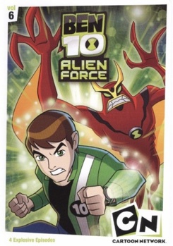 DVD Ben 10 Alien Force: Season 1, Volume 6 Book