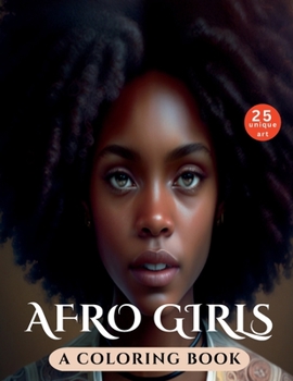 Afro Girls: A Coloring Book