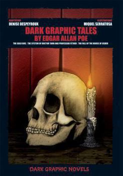 Library Binding Dark Graphic Tales by Edgar Allan Poe Book