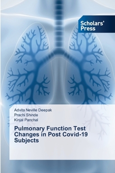Paperback Pulmonary Function Test Changes in Post Covid-19 Subjects Book